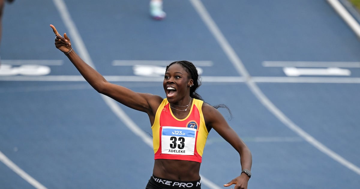Rhasidat Adeleke nails final chance as she secures European Championships qualifying time – The Irish Times