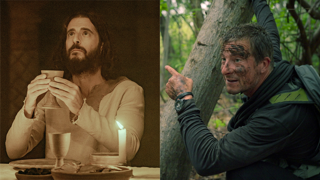 Jesus in The Chosen and Bear Grylls