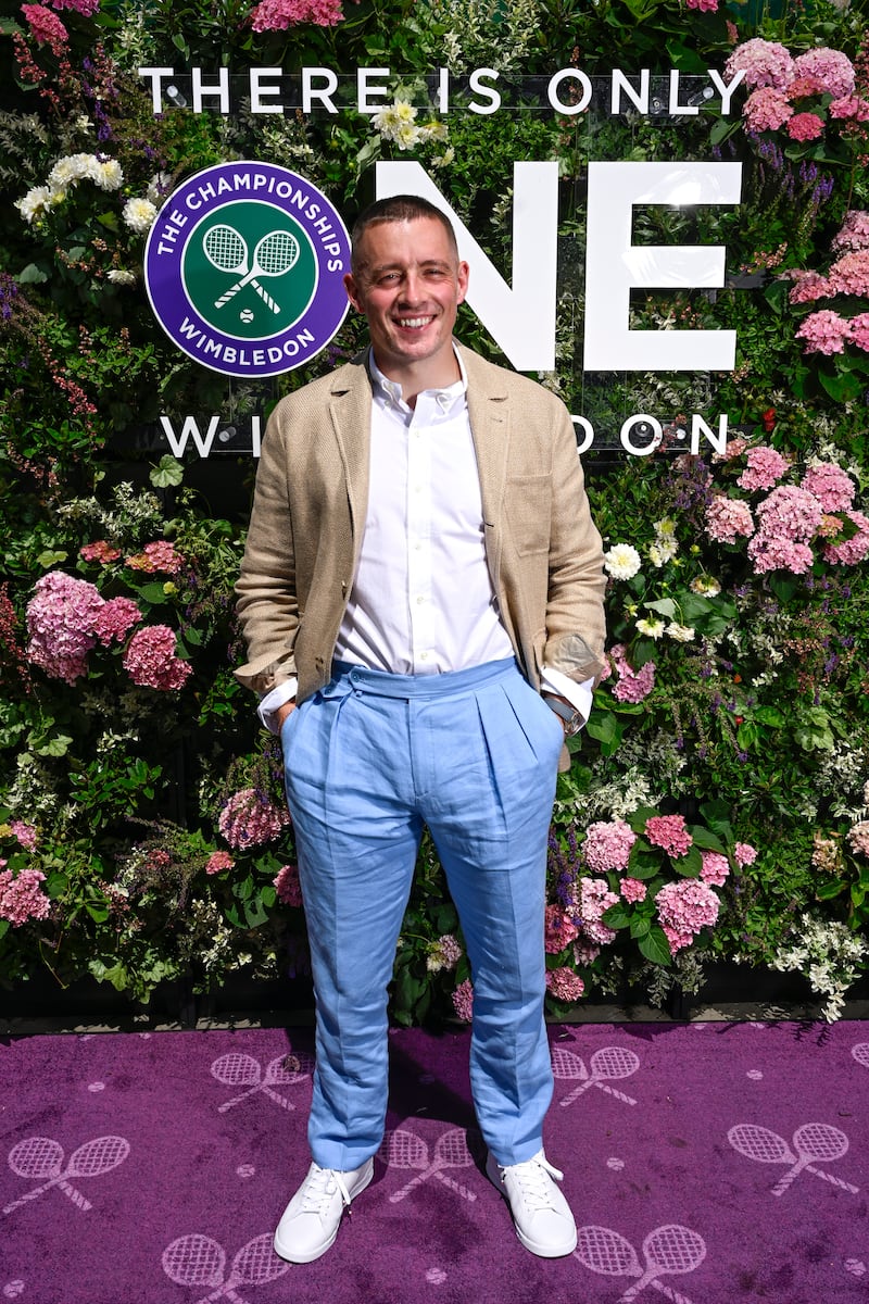 Dermot Kennedy at Wimbledon. Photograph: Stuart C Wilson/Getty Images for AELTC, Wimbledon