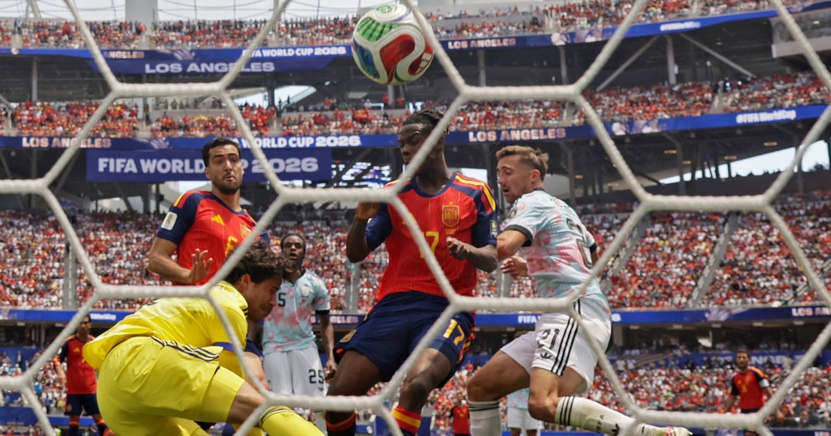 Mikel Merino puts Spain into World Cup semi-finals after Lammens blunder – The Irish Times