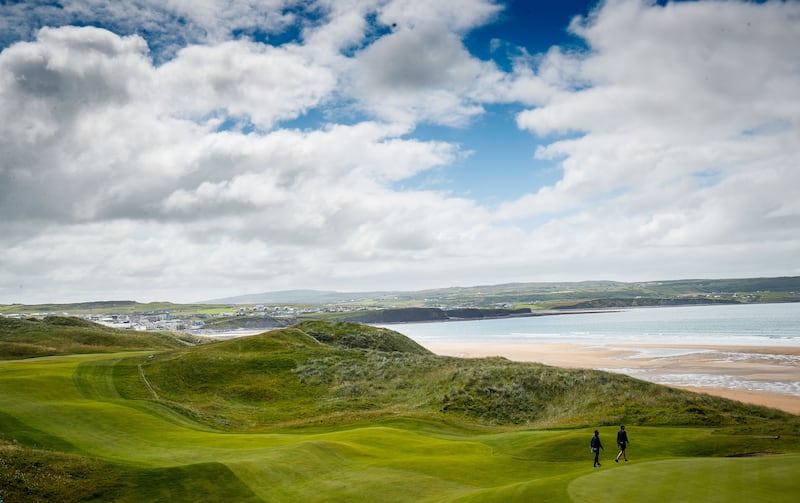 Lahinch Golf Club, Co Clare, where David Gardner says ran out of balls on the 13th hole. Photograph: Oisin Keniry/Inpho