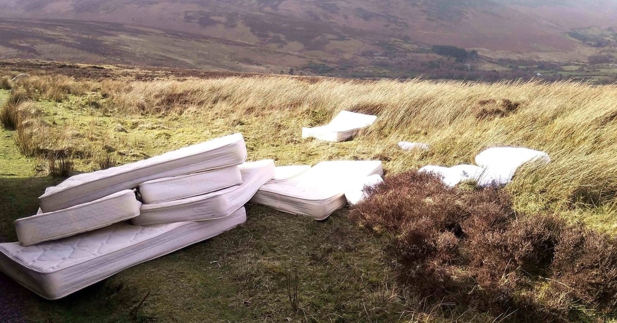 Authorities removed 90,000kg of rubbish dumped in Dublin and Wicklow Mountains – The Irish Times