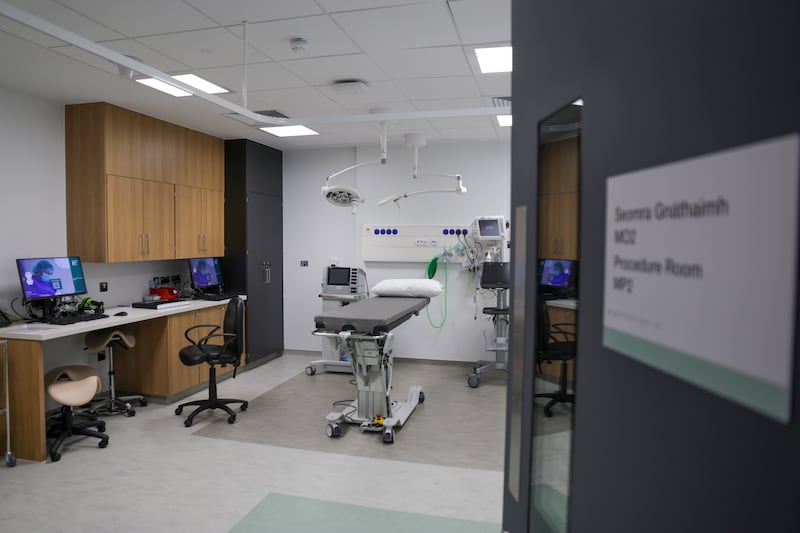A procedure room in the new surgical hub. Photograph: Enda O'Dowd/The Irish Times