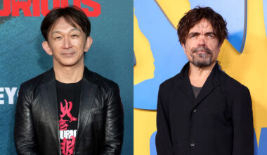 Kenji Tanigaki and Peter Dinklage