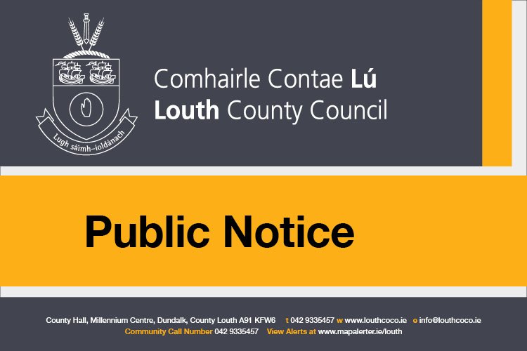Louth County Council: Temporary Closure of Road