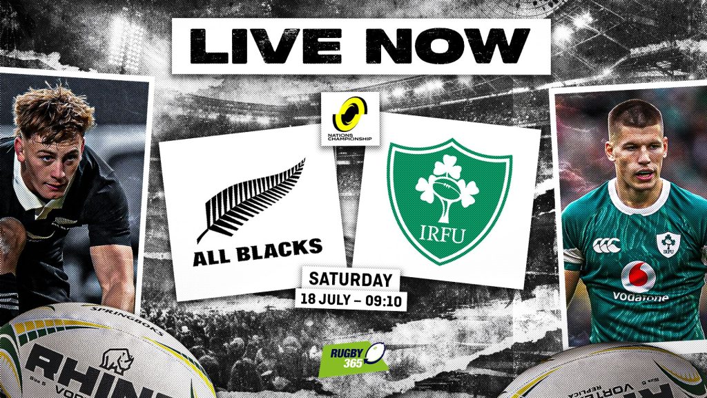 LIVE: New Zealand v Ireland - Nations Championship - ireland