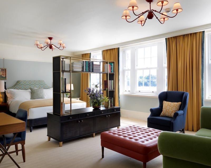 The Virginia Woolf suite in the University Arms Hotel, Cambridge
