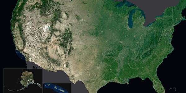 America at 250, Seen from Space