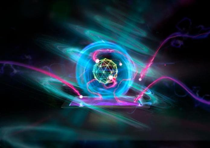 Artistic impression of a superconducting quantum heat engine. Credit Heikka Valja / Aalto University