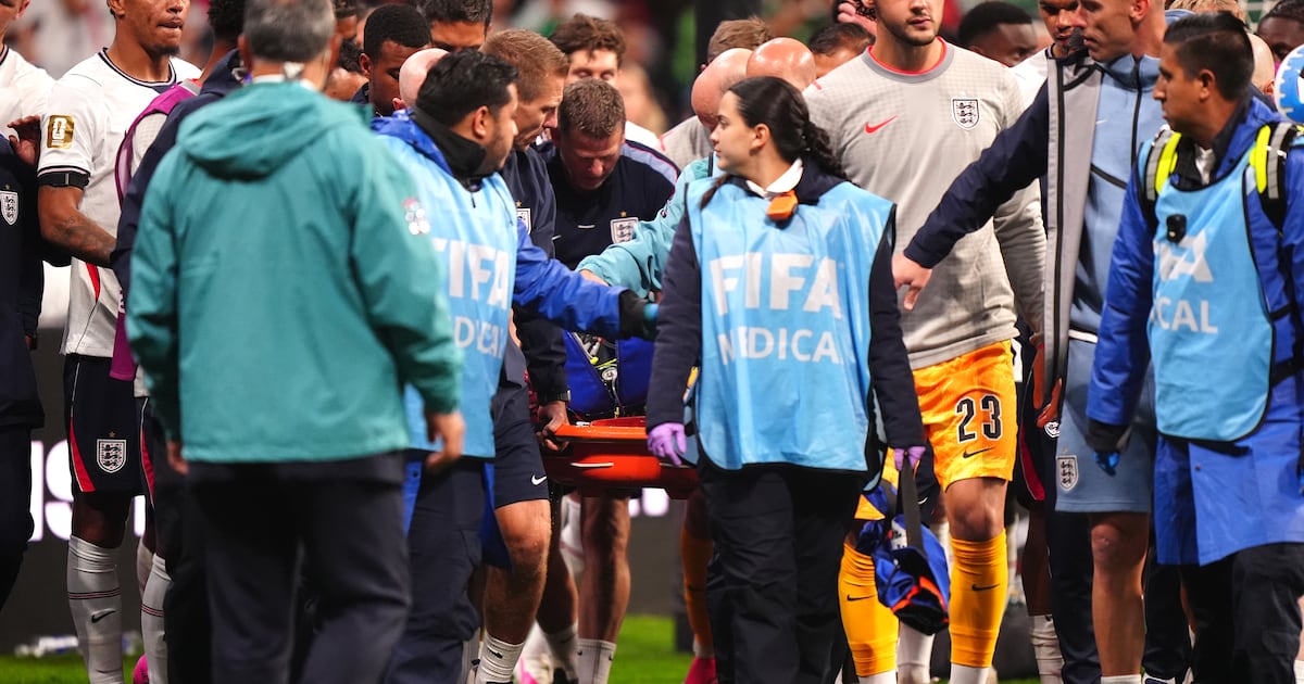 England’s Jordan Henderson suffers ‘serious’ wrist injury while celebrating win over Mexico – The Irish Times