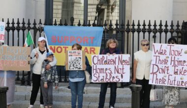 ‘I don’t want to leave’: Vulnerable Ukrainians protest over plans for relocation – The Irish Times