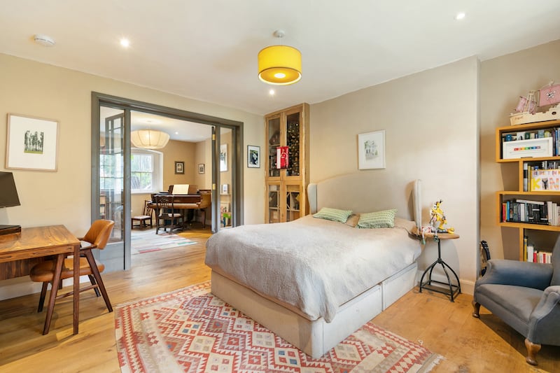 Basement bedroom