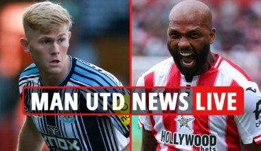 Man Utd transfer news LIVE: United 'discuss' Igor Thiago deal, Lewis Hall EXCLUSIVE, 'talks' with World Cup star