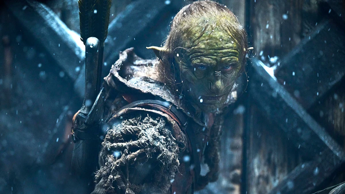 Marnûkh the orc with an arc from the rings of power season 3 (1)