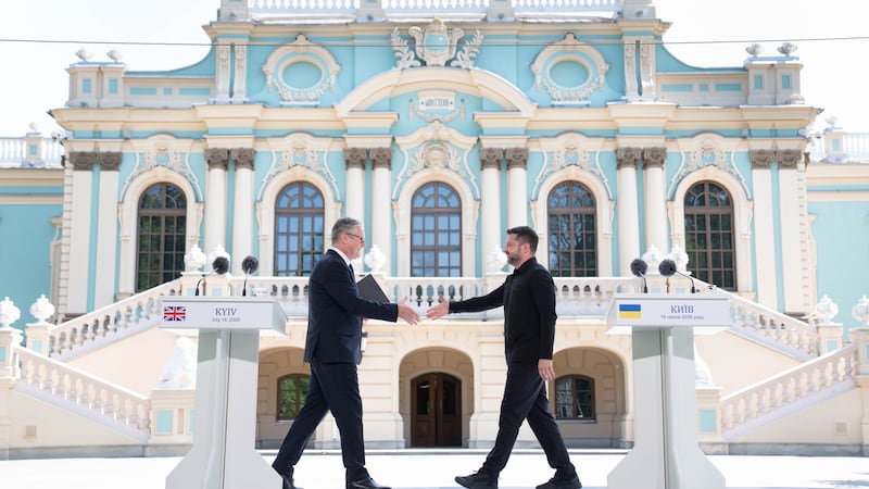 British support for Ukraine ‘will not waver’ with new PM, vows Starmer