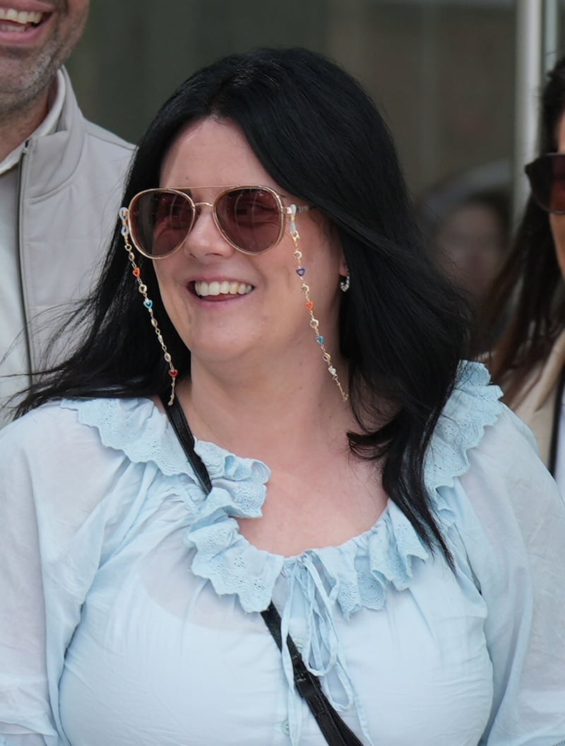 Care worker Leanne Flynn leaving the Central Criminal Court on Tuesday. Photograph: Niall Carson/PA Wire