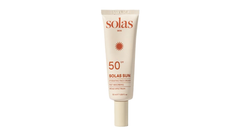 Solas Skin Hydrating Face Cream SPF50 (€34.99 from solasskin.ie)