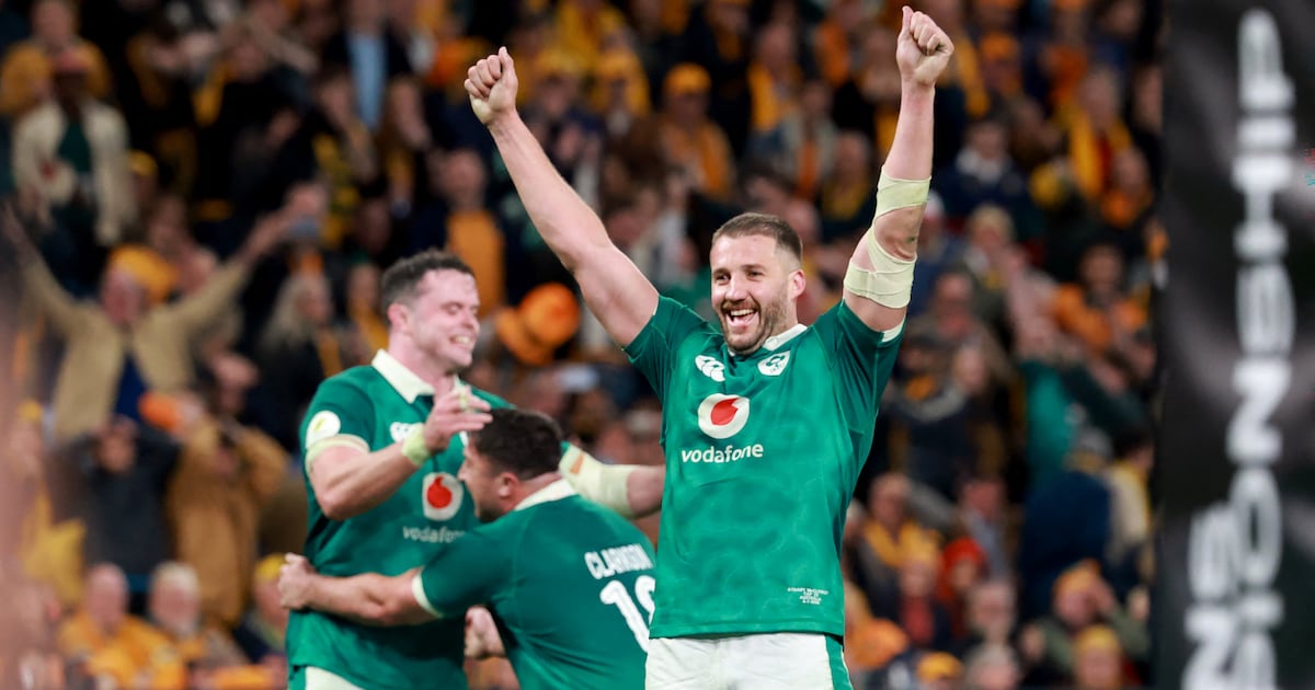 Andy Farrell beams with pride over Ireland’s effort in hard-fought win in Sydney – The Irish Times
