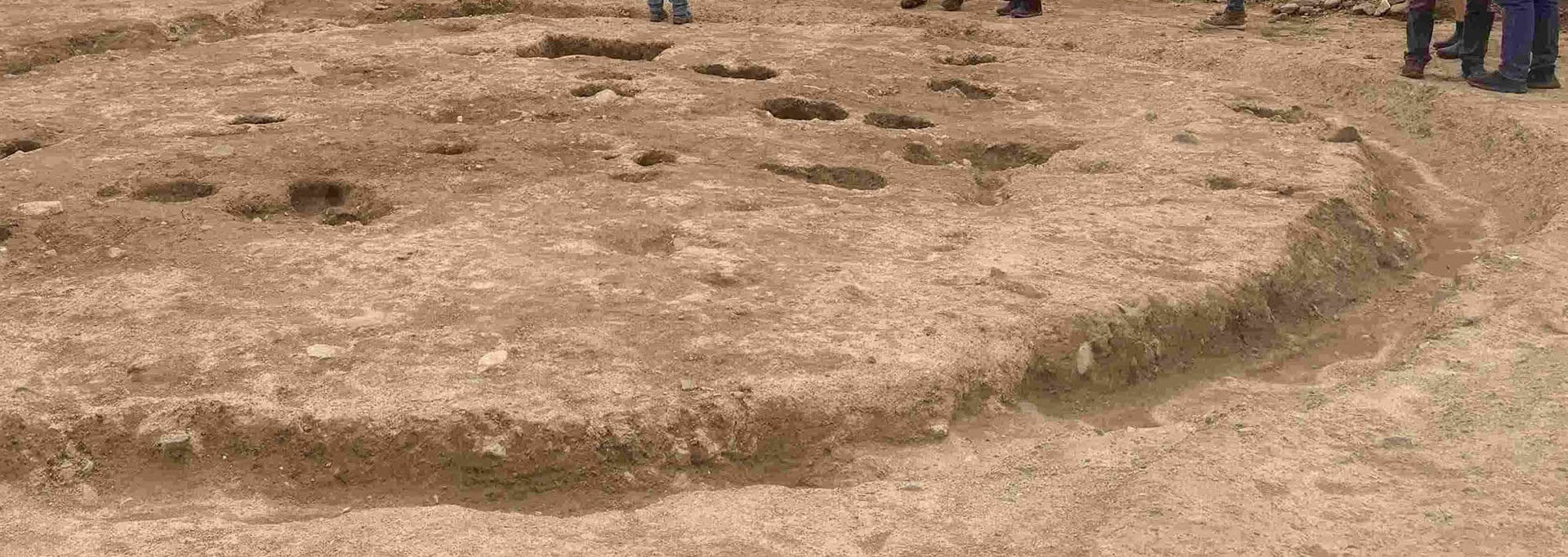 Excavated Neolithic house, Cappagh, Ireland
