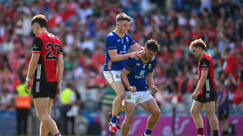 ‘I don’t have the words to describe it, that’s the truth’: Conor Laverty at a loss to explain Down collapse as Oisin McConville revels in Wicklow comeback victory
