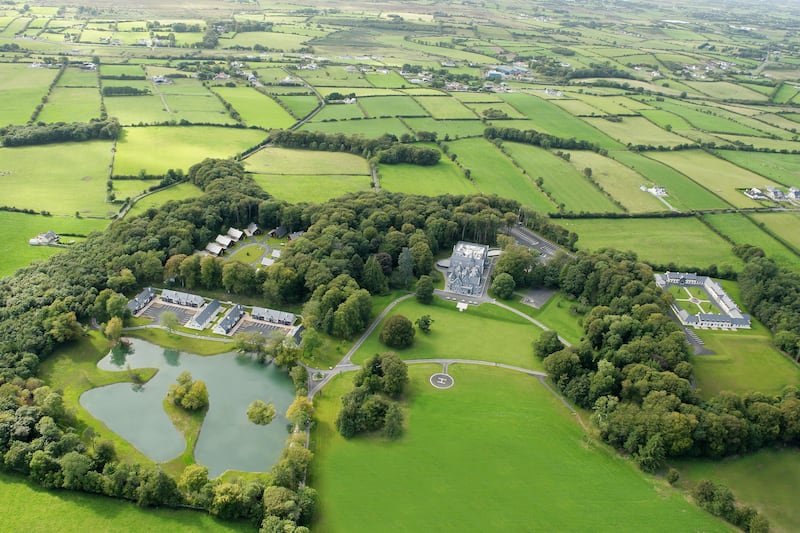 An aerial view of the Mount Falcon Estate in Co Mayo