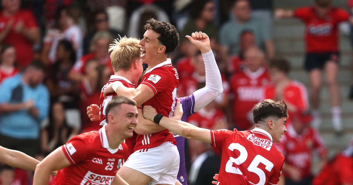 Comeback kings Cork snatch crown from Tyrone to win All-Ireland minor football title – The Irish Times
