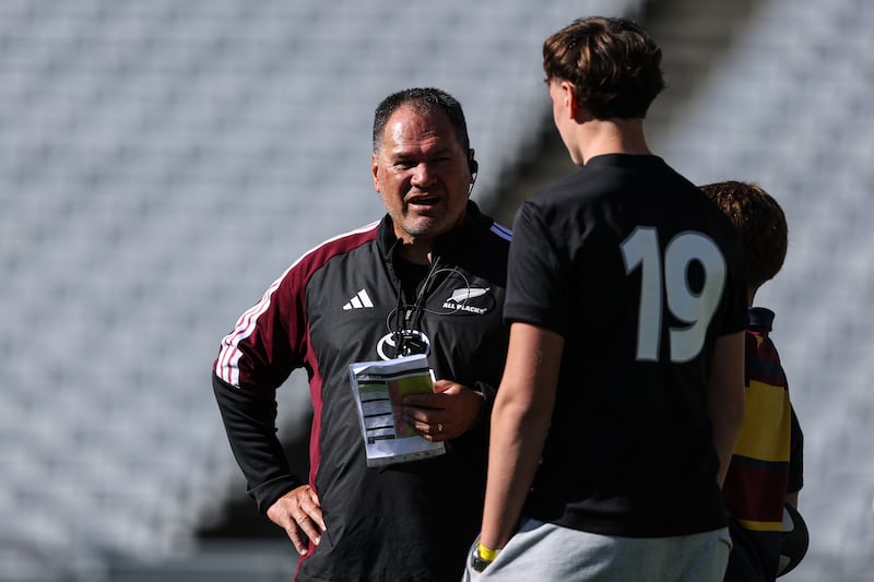 New Zealand head coach Dave Rennie says he expects a stiff challenge from Ireland. Photograph: Ben Brady/Inpho
