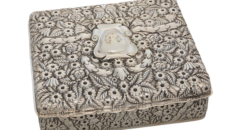 Collection of silver found by chance in attic set for auction