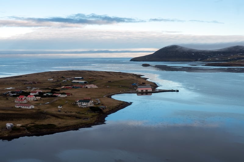 The Falkland Islands, a sparsely populated territory in the south Atlantic. Photograph: Sebastian Modak/The New York Times
                      