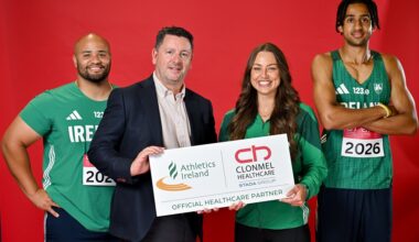 Clonmel Healthcare Announced as Official Healthcare Partner of Athletics Ireland