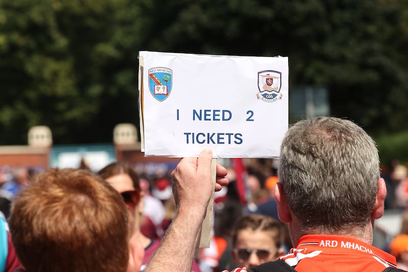 The GAA advises against purchasing tickets from unofficial sources. Photograph: Bryan Keane/Inpho