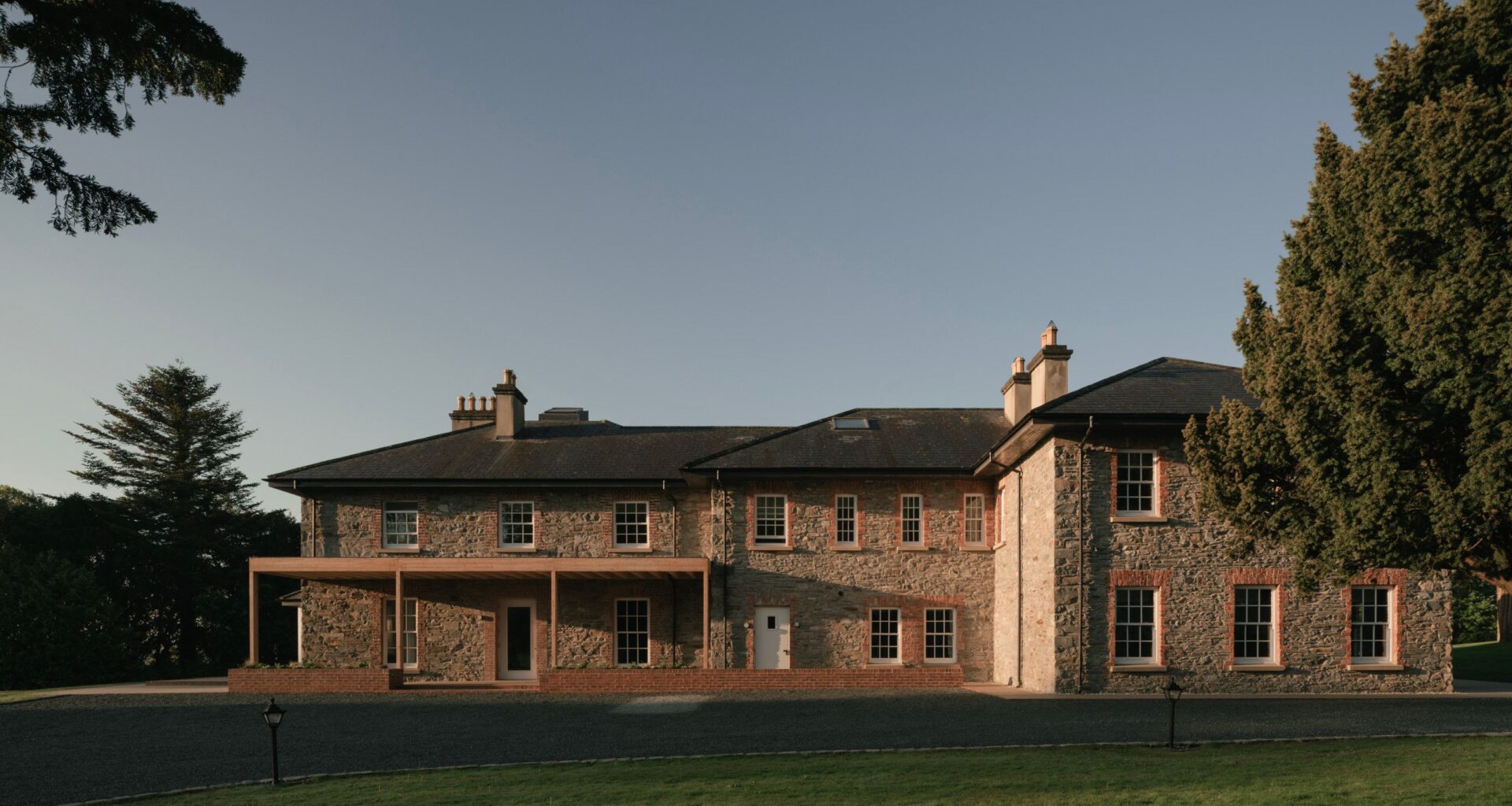 Tour Drumhalla House, its new portico and more, in Ireland