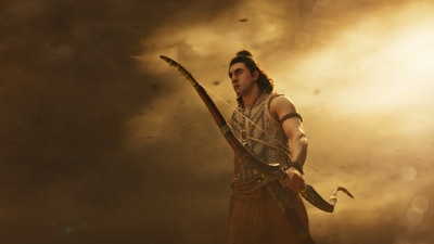 Ranbir Kapoor as Lord Rama in Ramayana.