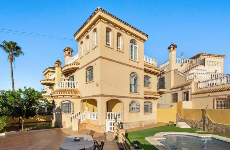 A five-bedroom townhouse on the Costa Blanca