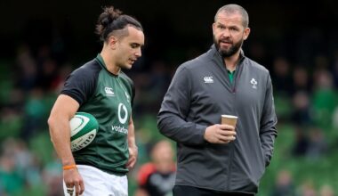 Andy Farrell says James Lowe will be sorely missed as Ireland gear up for Australia clash – The Irish Times
