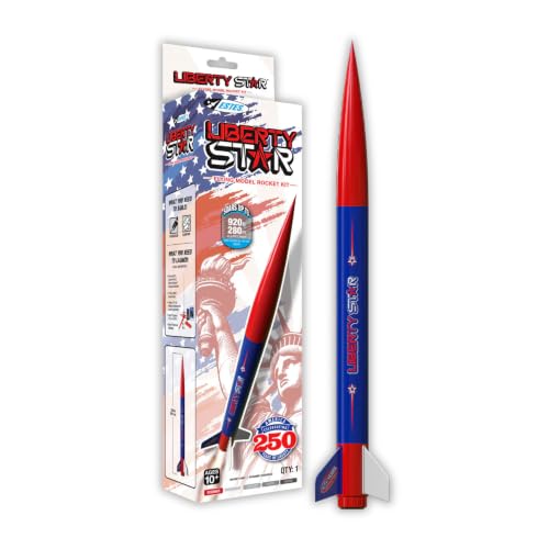 Estes Liberty Star America 250th Celebration Model Rocket Builders Kit Beginner America 250th Est691