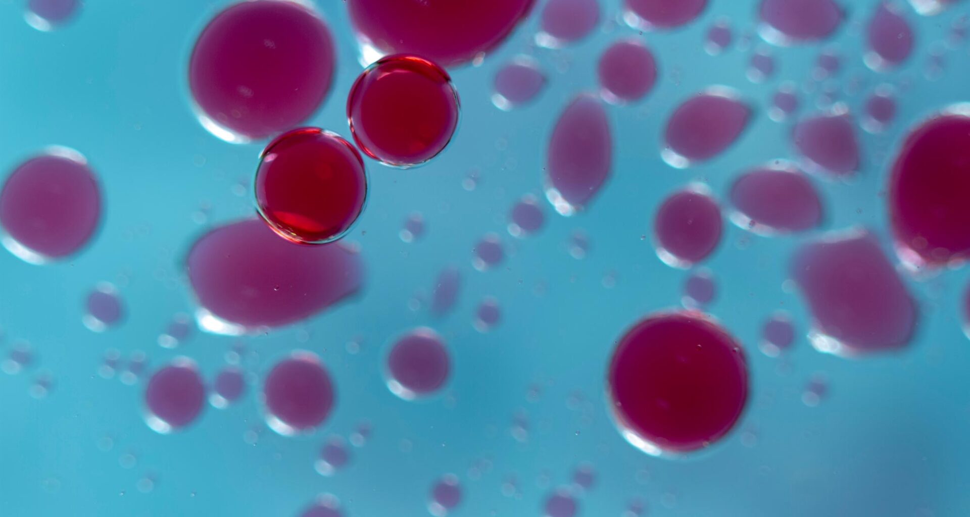 Red Blood Droplets