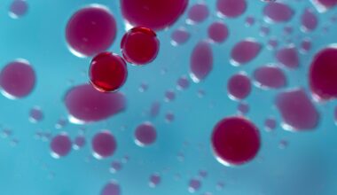 Red Blood Droplets
