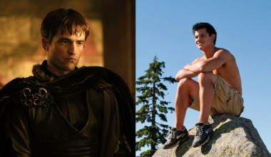 Robert Pattinson in 'The Odyssey' and Taylor Lautner in 'The Twilight Saga: Eclipse.'
