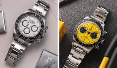 Tudor Black Bay Chrono 39 vs. Rolex Cosmograph Daytona collage