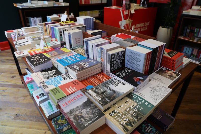 The Whistleblower is billed as an independent left-wing bookshop as well as a space for artists and writers. Photograph: Bryan O’Brien/The Irish Times