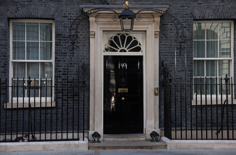 The entrance to 10 Downing Street in London. Photograph: Neil Hall/EPA 