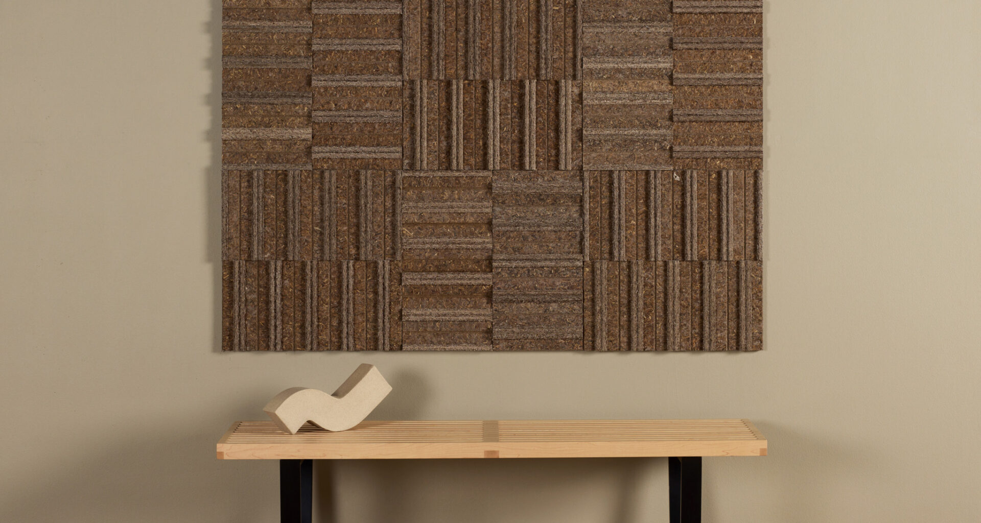 Spinneybeck’s Søuld Fragments Are Eelgrass Acoustic Wall Tiles