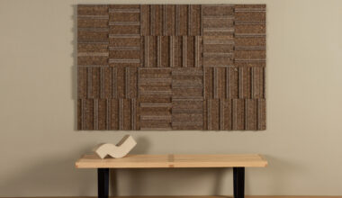 Spinneybeck’s Søuld Fragments Are Eelgrass Acoustic Wall Tiles
