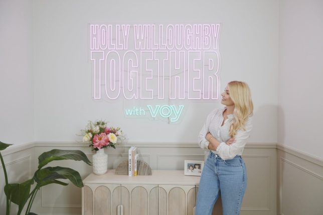 EMBARGOED TO 1200 MONDAY JULY 20 Undated handout photo courtesy of Karis Kennedy of former This Morning presenter Holly Willoughby, 45. Willoughby teased her new channel, Holly Willoughby Together, in a social media post last week, revealing its signature pink and red branding. Willoughby, also known for hosting Dancing On Ice, has now announced she will use the platform to host an upcoming lifestyle series - which will cover topics such as practical advice, fashion, beauty and health. Issue date: Monday July 20, 2026. PA Photo. Photo credit should read: Karis Kennedy/Holly Willoughby Together/PA Wire NOTE TO EDITORS: This handout photo may only be used in for editorial reporting purposes for the contemporaneous illustration of events, things or the people in the image or facts mentioned in the caption. Reuse of the picture may require further permission from the copyright holder.