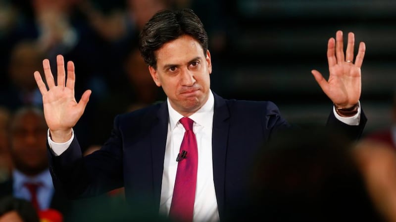 Former UK Labour leader Ed Milliband. Photograph: Andrew Winning/Reuters