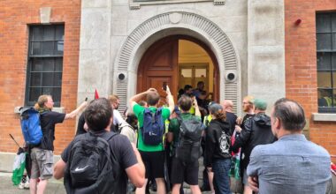 Group protesting Israel vs Ireland soccer match occupies Department of Sport offices – The Irish Times