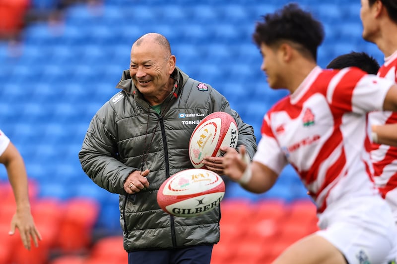 Japan head coach Eddie Jones. Photograph: Ben Brady/Inpho
