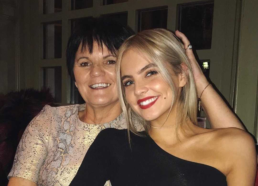 Joanna Cooper and her mum