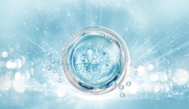 Serum Molecule Cosmetic Product